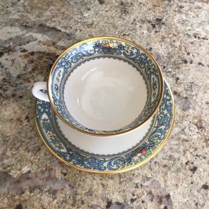 LENOX AUTUMN CUP AND SAUCER-NEVER USED- please read all details!